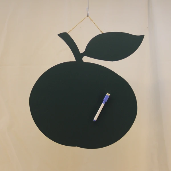 Wooden kids custom shaped blackboard