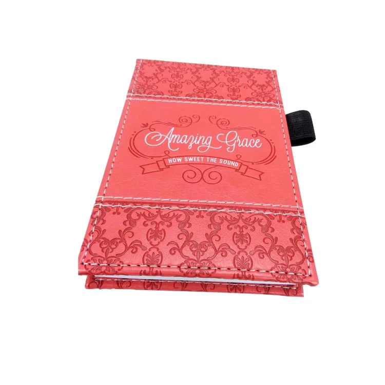 Custom Notebooks & Writing Pads book printing with PU Leather Cover