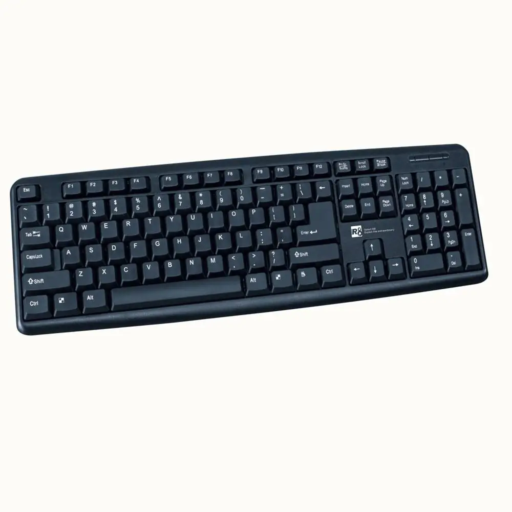 Made in China Wired Office Ergonomics Computer Keyboard Russian/Arabic/French/Spanish/German/urdu label Language Available
