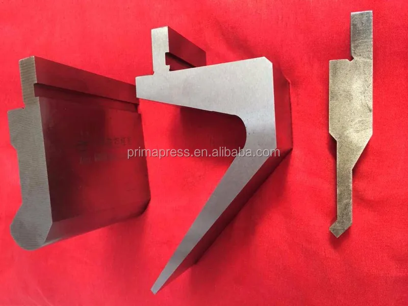 Press Brake blade Tools Moulds and Shearing Blade For Sheet Bender Machine