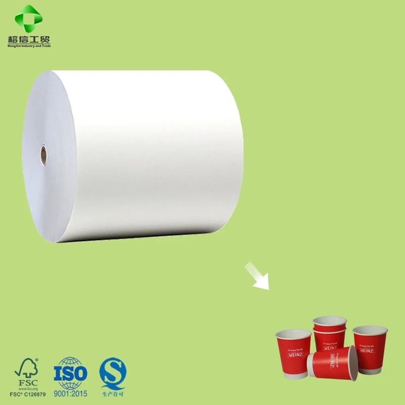 
Top quality pe coated paper roll for sale paper cup coffee cup paper 