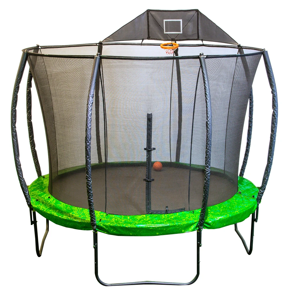 12FT 14 Foot Cheap Trampoline with Safety Enclosure Net