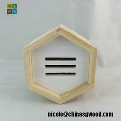 Wooden Insect Hotel/bee house/bird house feeder