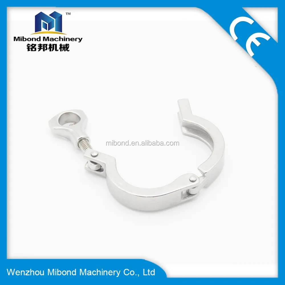 1-20 Inch Stainless Steel SS 304 Heavy Duty Sanitary Tri Clover Clamp Fitting