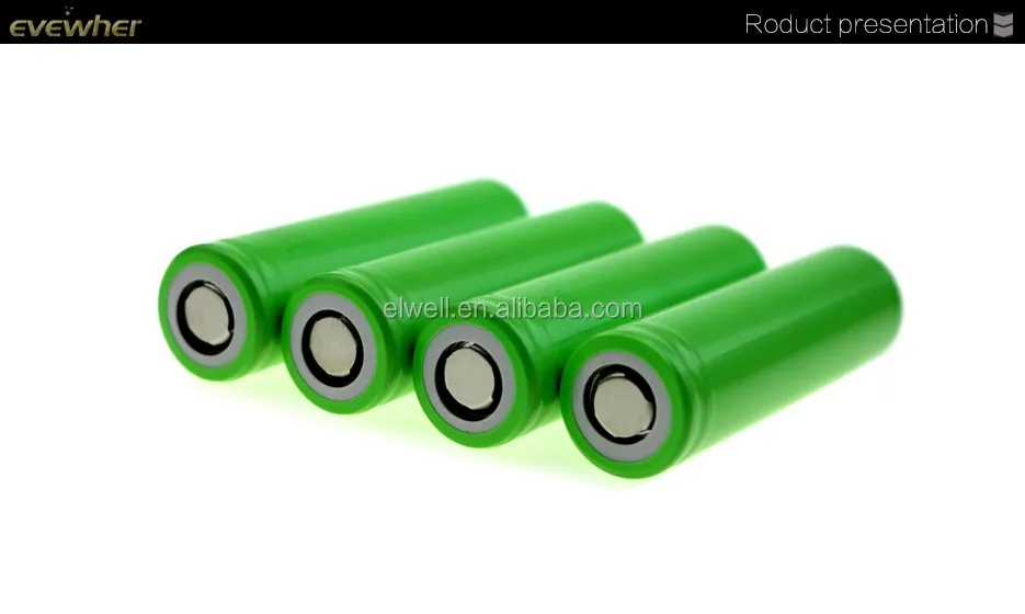 
Electronic Cigarette Battery 3.7v 3000mAh Vape Battery 18650 from Korea 