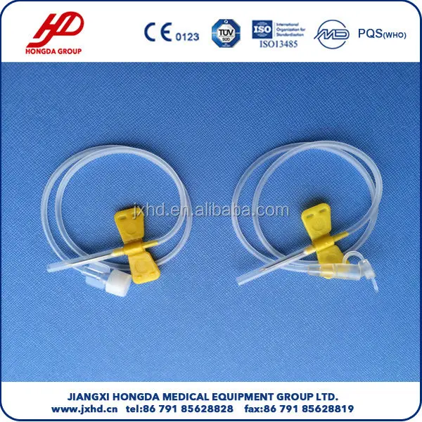 
Disposable Lure Lock and Lure Slip Butterfly Needle 