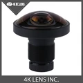 4K LENS 1 2MM Fisheye Lens 220Degree IR 1 2 3 Inch 16MP M12 Mount for