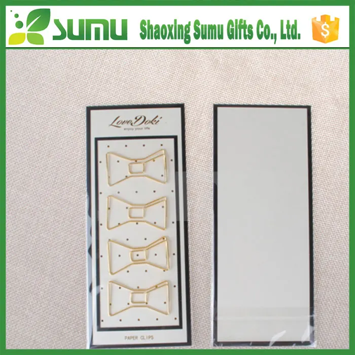 Promotional Different Size Colorful Star Shape Metal Paper Clips