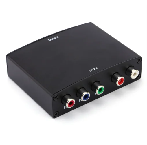 
Component to H DMI Converter RGB YPbPr to H DMI Converter AV Video Audio HDCP YPbPr/RGB + R/L audio to H DMI Converter Hot Sale 