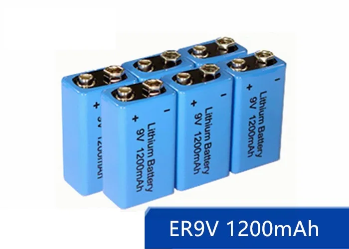 Супер качество 1200 мА/ч ER 9V дымовой пожарной сигнализации литиевая батарея ER9V