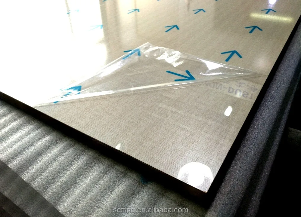 4ft x 8ft acrylic sheet laminated mdf board for TV Cabinet