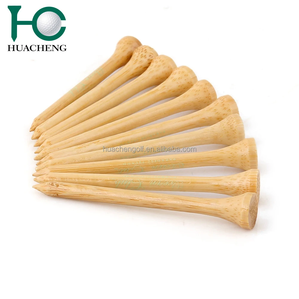 Hot sales plain Natural wooden golf tees with assorted sizes