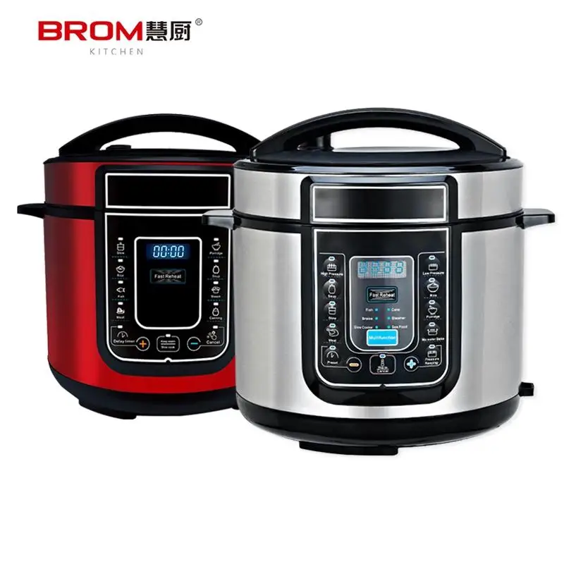 national digital electrical multicooker stainless steel shell multi electric high presser pot 3 litre pressure mini rice cooker