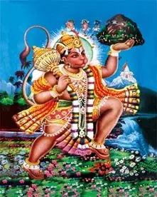 Picture printing 3D hindu god posters