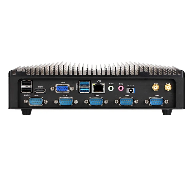 
Cheap industrial mini pc J1900,2GB RAM,16GB SSD,6 RS232 SIM linux fanless industrial embedded single board computer,8-28v 