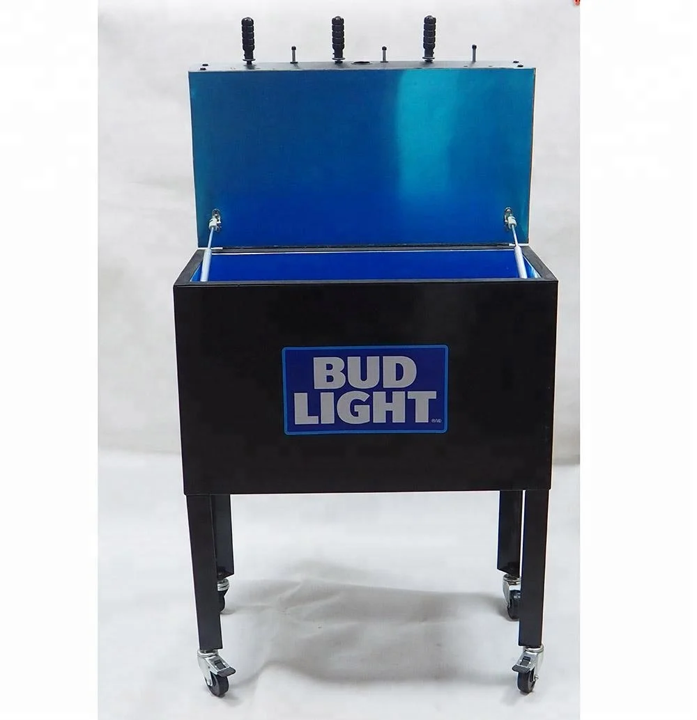 72 liter outdoor best selling metal cooler box with football game playstation