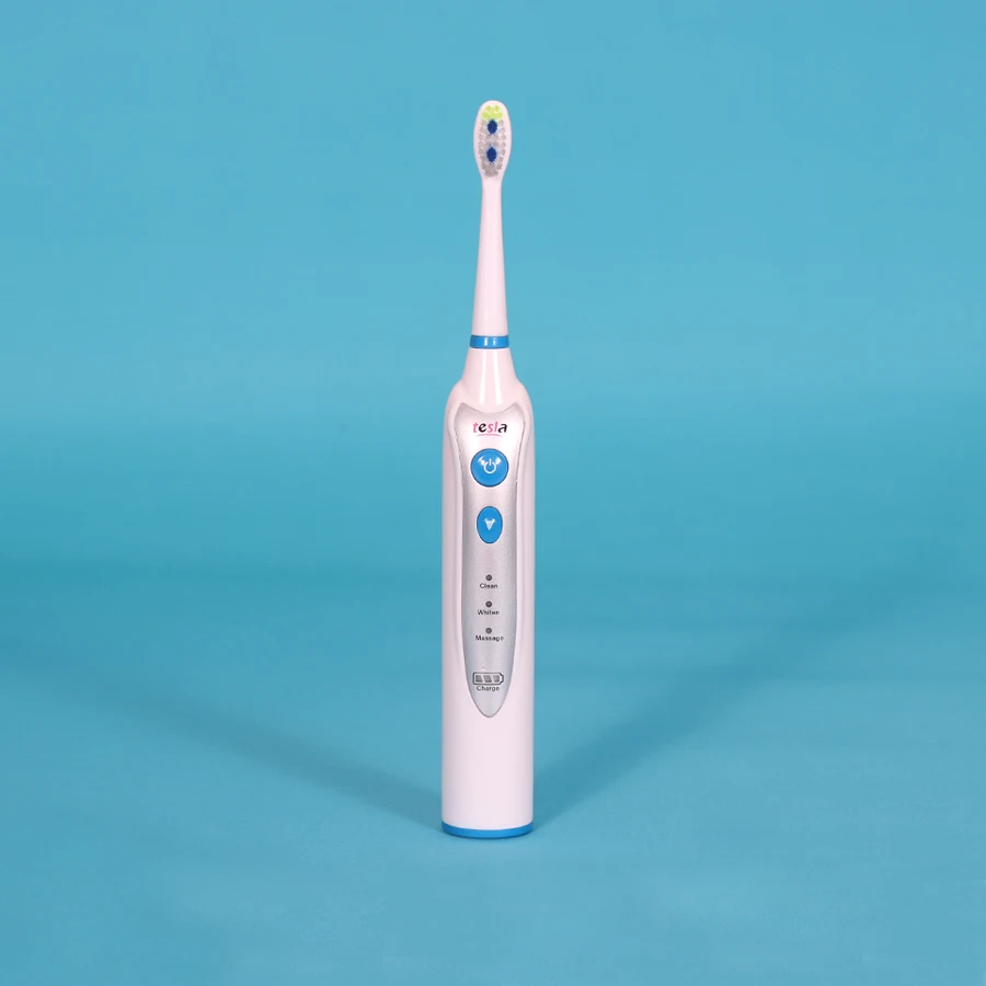 Custom Double Small White Medium Dupont Bristle Changeable Automatic Smart Sonic Electric Replacement Toothbrush Heads For Adult