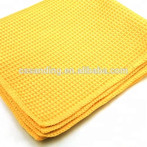Microfiber Woven Waffle Weave Dish Towel