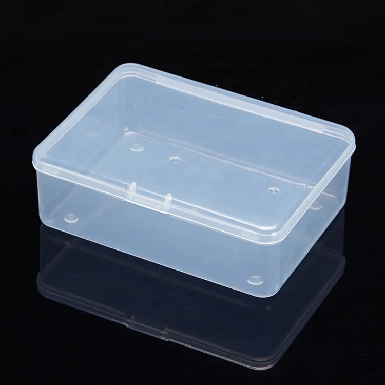 Rectangular Clear Retail Plastic Box Recycled Box Packaging