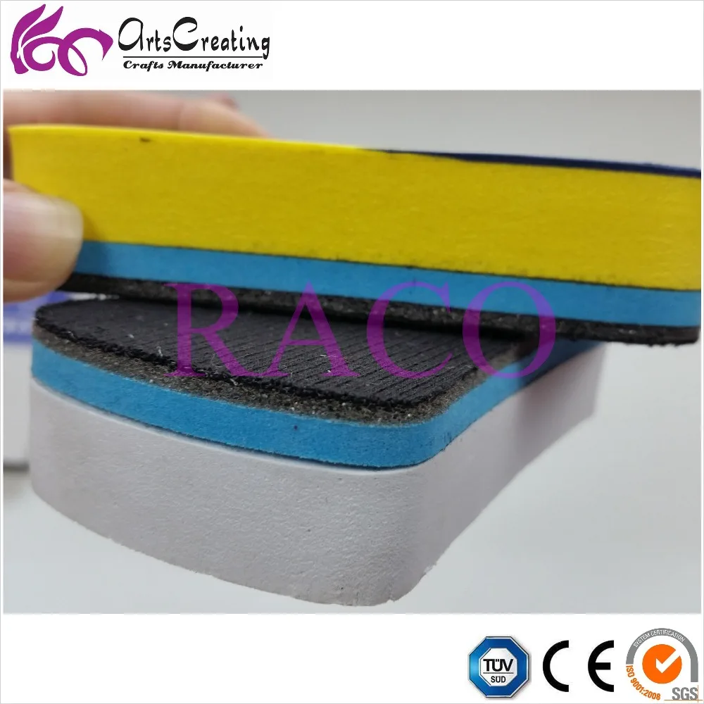 EVA rubber sponge board eraser, blackboard eraser pad, blackboard eraser cleaner