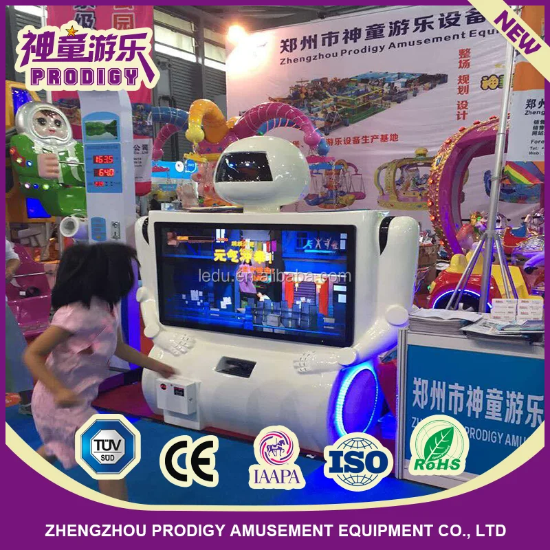 3D imaging True man simulation interactive fighting Kung-fu Video games machine in IAAPA