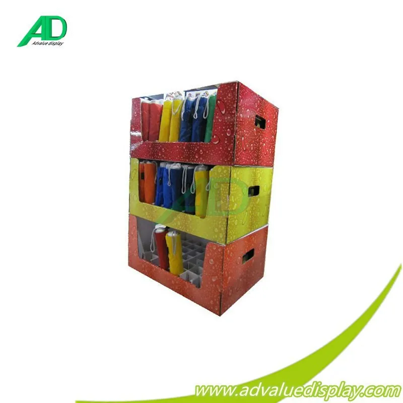 Cardboard Display box for advertising sales Strong Stand with good quality