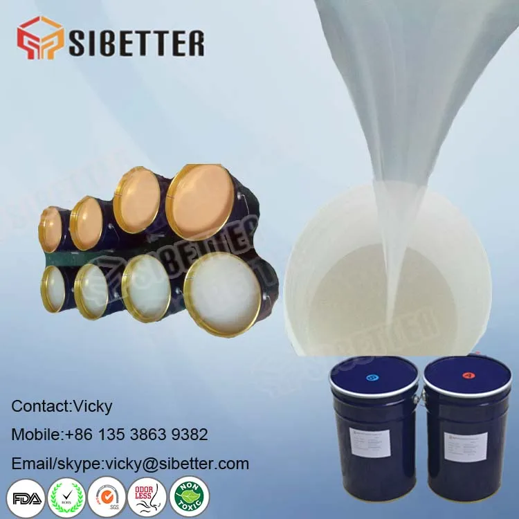 RTV2 Liquid Silicone Rubber of Shore A Hardness 50