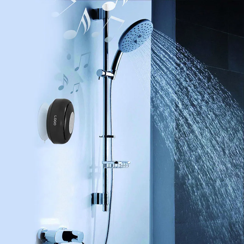 Mini Speaker Portable Waterproof Wireless Handsfree Speakers, For Showers, Bathroom, Pool, Car, Beach & Outdo