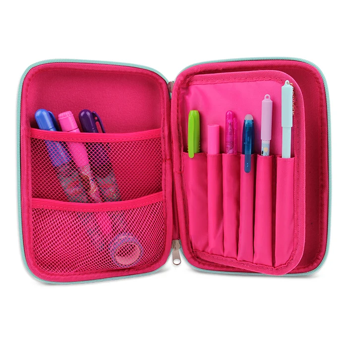 Licheng BX547 Mermaid Pencil Case, Custom Print Glitter School Pencil Bag