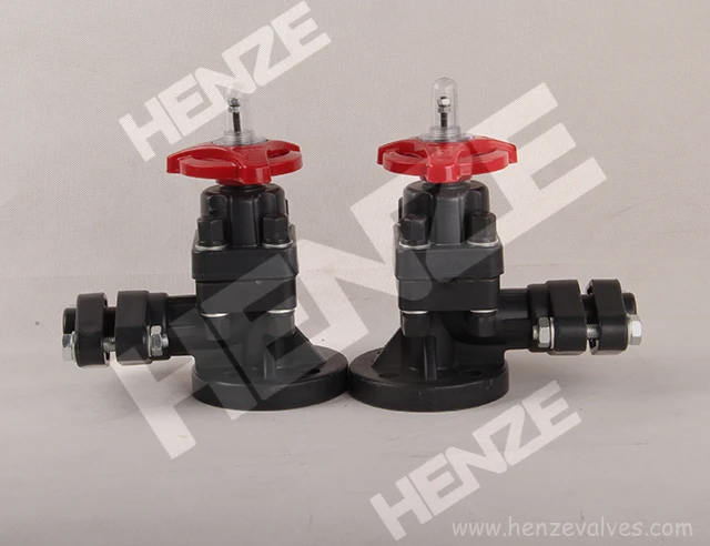 UPVC, CPVC, PPH, PVDF, FRPP Plastic Flanged Lever Indicator