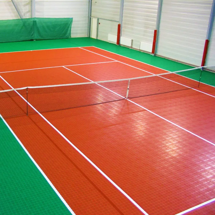 Flexible price pp interlocking portable netball court sports flooring,tennis floor mats,portable paddle tennis court for sale