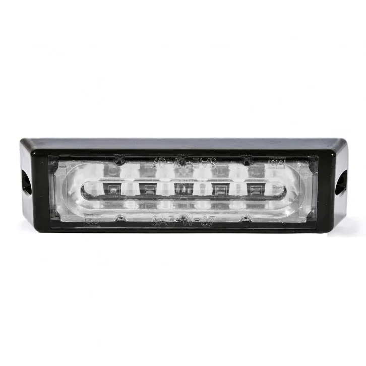 Discount Red led Grille Surface Mount ambulance Light Strobe 18W Emergency Warning headLight for ambulance