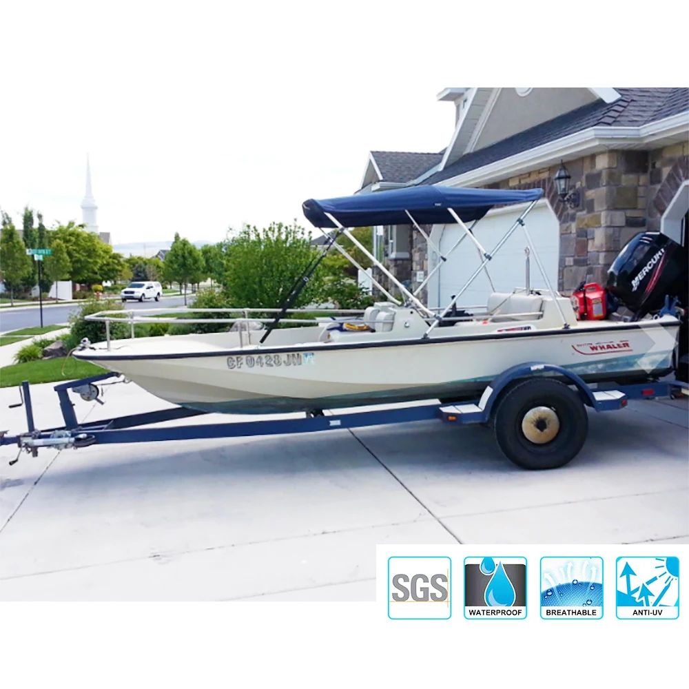 
Good quality customized bimini top 3 bow inflatable boat bimini top 