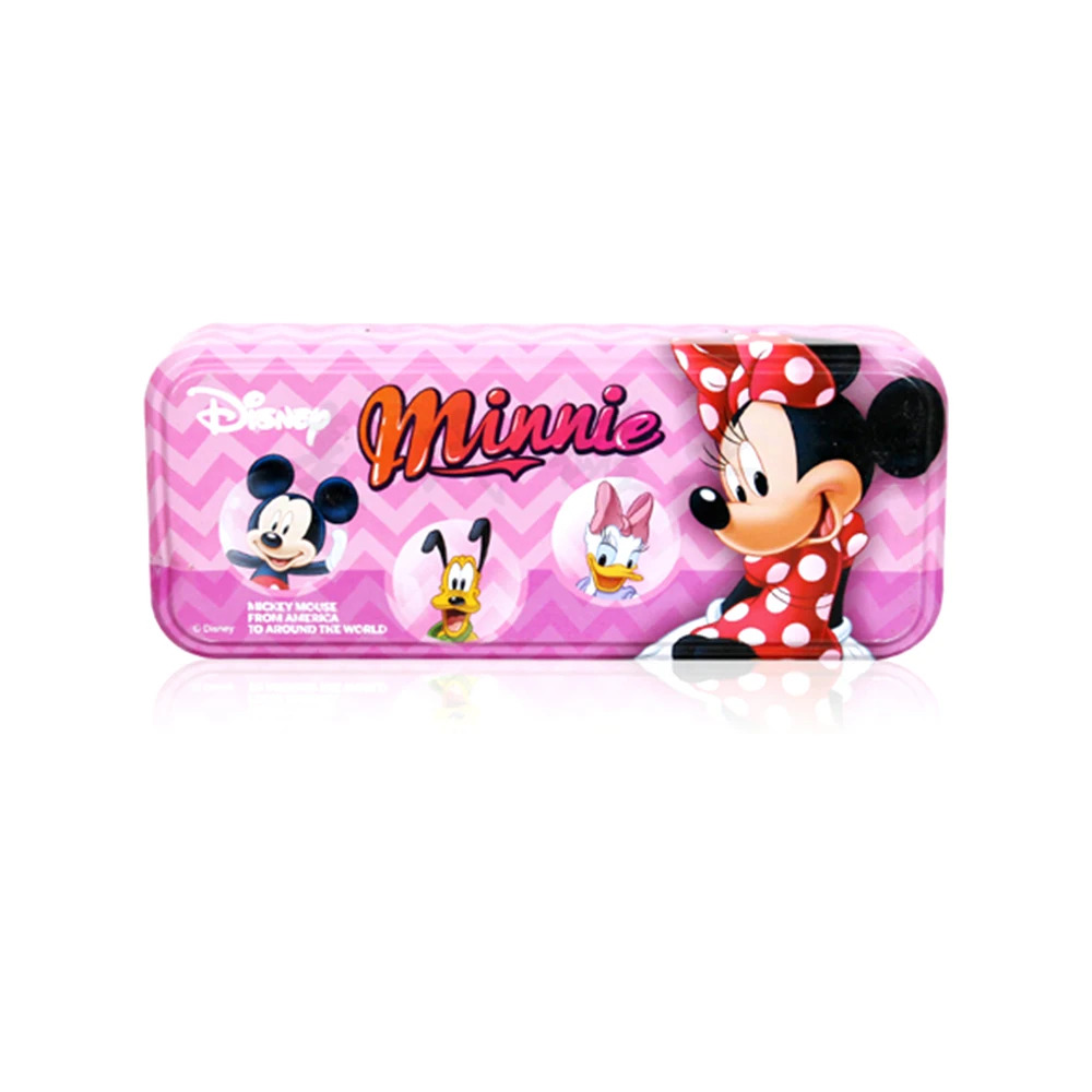 Wholesale custom 3 layers school metal pencil case tin pencil box