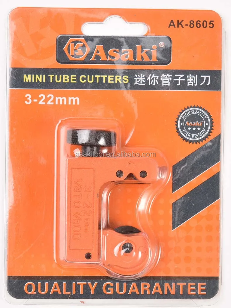 AK-8605 high quality 3-22mm mini pipe tube cutter tool