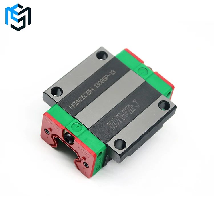 Hiwin extended flange lock-up heavy duty HGW25CB high assembly linear guide