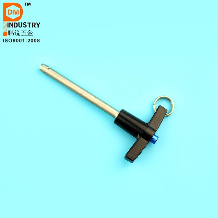 Stainless Steel And Carbon Steel T Handle Type Quick Release Ball Lock Pins