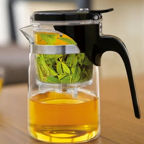 SAMADOYO 500ML Borosilicate Glass Teapot/ Heat resistant Glass Tea Pot