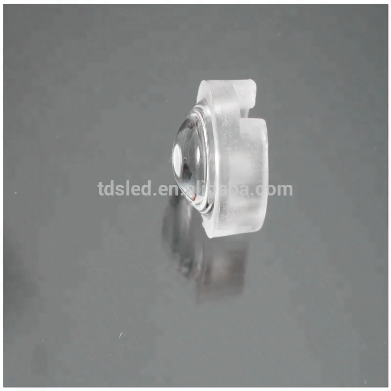 1 Вт 3 Вт 13 мм прозрачный светодиодный объектив на 15-30-45-60-90-110 градусов