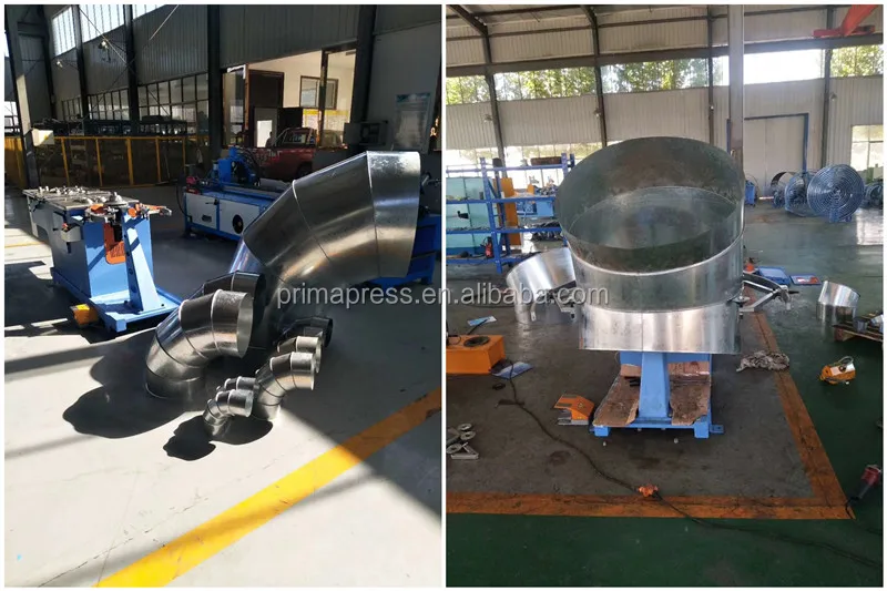 CNC Spiral tube making machine,  duct former, easy control spiral pipes producing machine