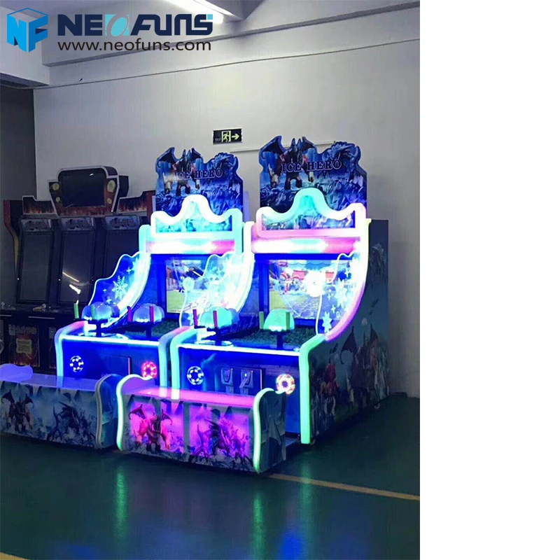 Высококачественная развлекательная видеоигра 2 игрока водяной игровой автомат пистолета водная съемка распродажа