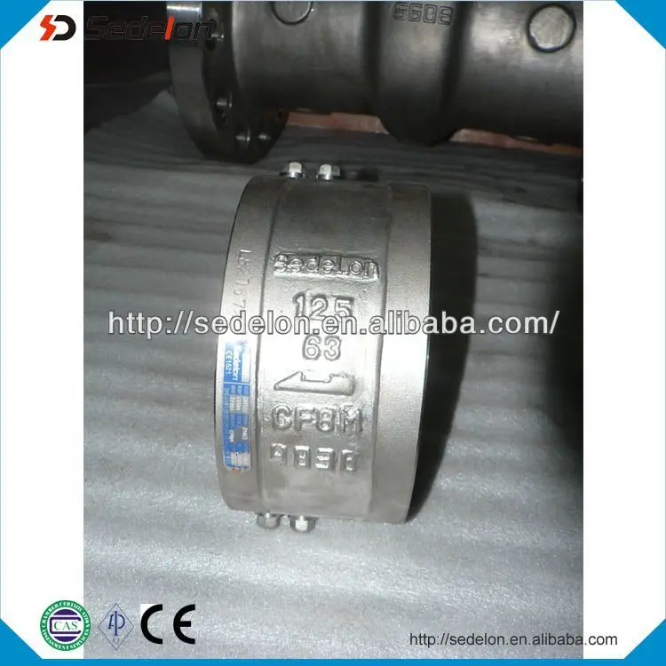 Bronze Lug Type Double Disc Wafer Check Valve C95800