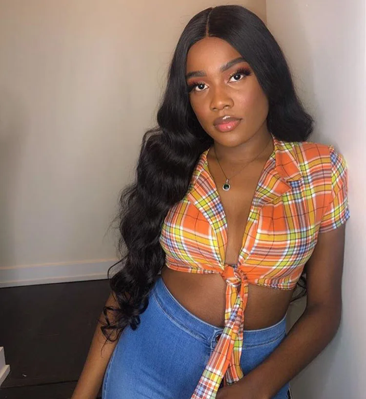 Прямая поставка, высококачественные китайские поставщики натуральных человеческих волос, кружевной передний парик, волнистые волосы 28 дюймов