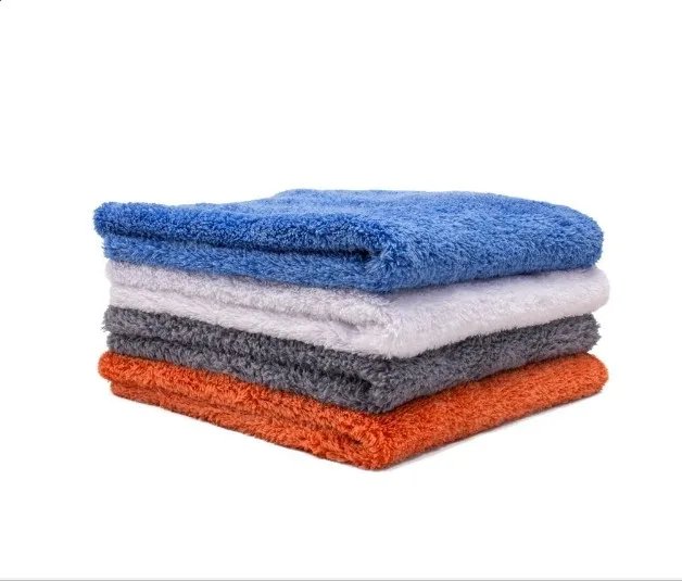 Super Thick Plush microfiber car wash towel edgeless