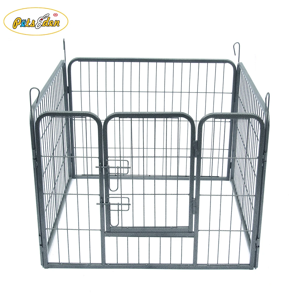 Foldable Heavy Duty Pet Playpen Dog Exercise Pen Cat Fence 4 Panels