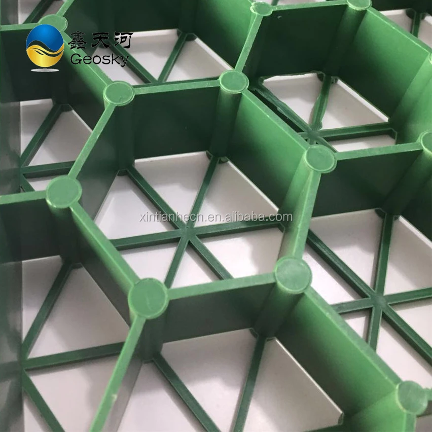 
Factory price HDPE Plastic Grass Paver / Honeycomb grass pavers for parking lot 