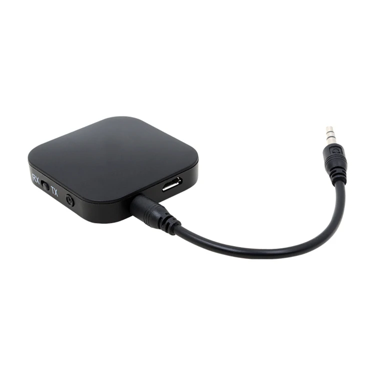 3.5mm Jack APTX Low Latency V4.1 Small Bluetooth Transmitter And Receiver All In One