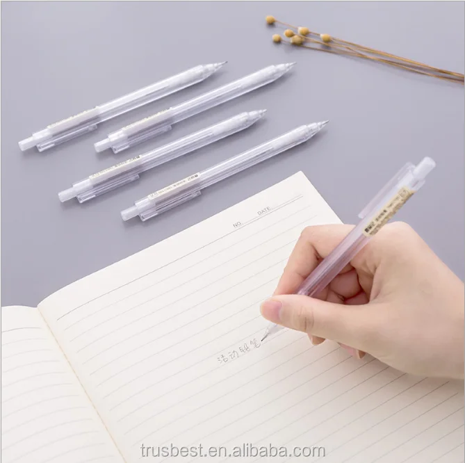 Cheap Cost Customized retractable plastic mechanical pencil for office and school