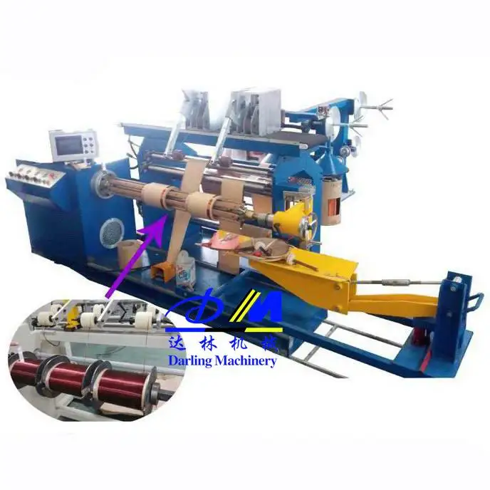 Hot sales CE ISO9001electric transformer core copper wire GRX-1600 Double Coils Transformer Automatic Coil Winding Machine