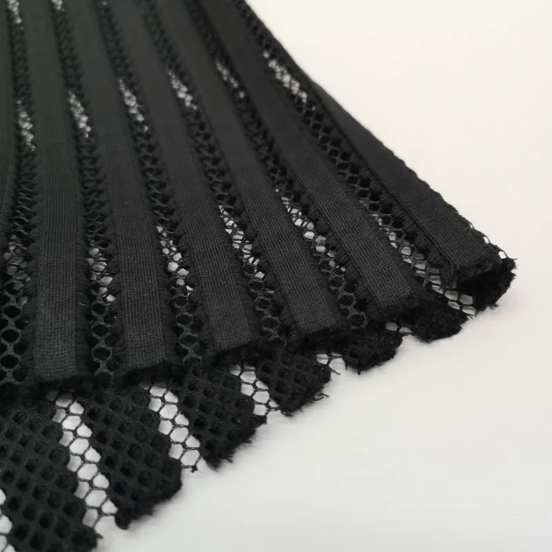 sandwich mesh fabric air 100% polyester woven fabric mesh stretch wrap knitted polyester fabric